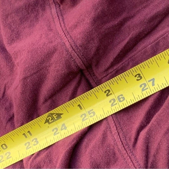 PINK | Victoria’s Secret deep burgundy pullover hoodie size Medium - Picture 8 of 9